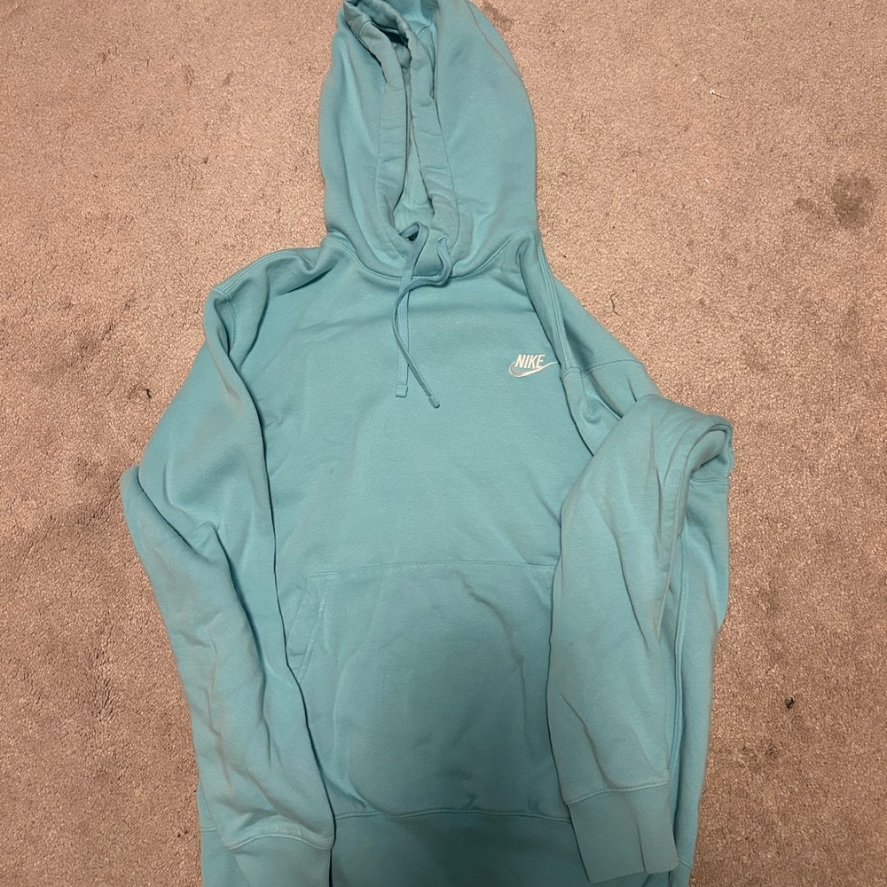 Nike Aqua Blue Hoodie
